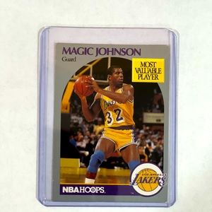 Vintage Topps Magic Johnson card